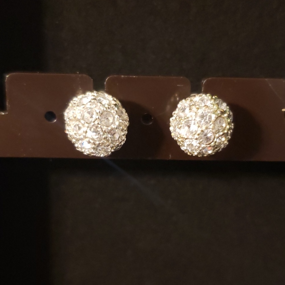 2/$15 Sterling Silver Ball Earrings
